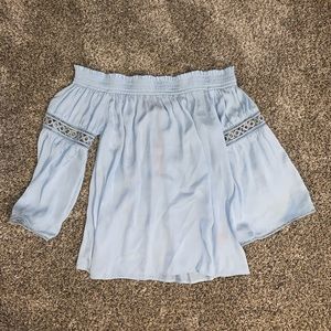 Jennifer Lopez Off the Shoulder Blouse